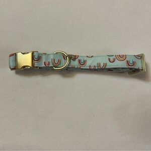 Rainbow Patterned Dog Collar